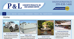 Desktop Screenshot of plconcrete.net